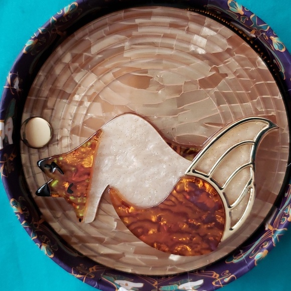 Erstwilder La Formidable Fauve Mirror Compact. NIB. Fox Mirror. - Picture 5 of 13